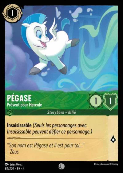 Pégase - Présent pour Hercule