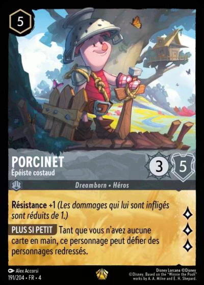 Porcinet - Epéiste costaud