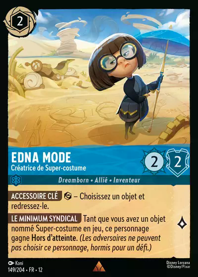 Edna Mode - Créatrice de Super-costume