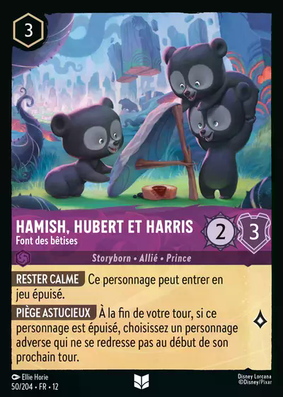 Hamish, Hubert et Harris - Font des bêtises