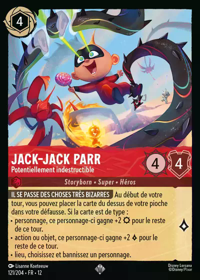 Jack-Jack Parr - Potentiellement indestructible