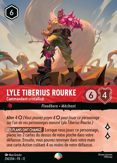 Lyle Tiberius Rourke - Commandant cristallisé