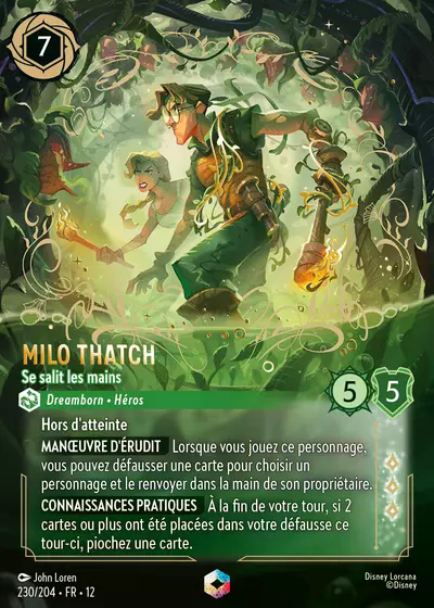 Milo Thatch - Se salit les mains