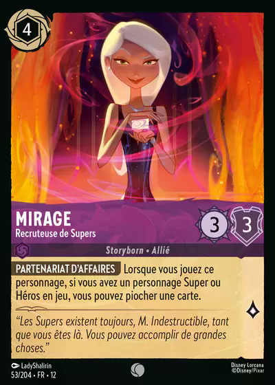 Mirage - Recruteuse de Supers
