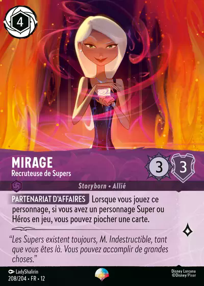 Mirage - Recruteuse de Supers
