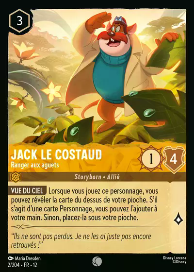 Jack le Costaud - Ranger aux aguets