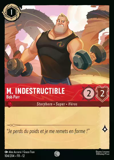 M. Indestructible - Bob Parr