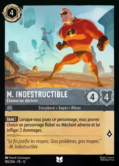 M. Indestructible - Élimine les déchets