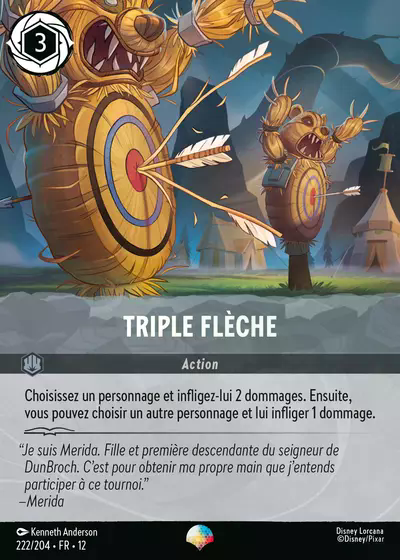 Triple flèche