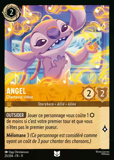 Angel - Chanteuse sirène