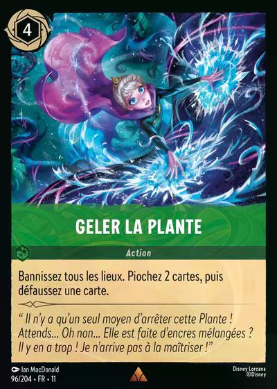 Geler la Plante