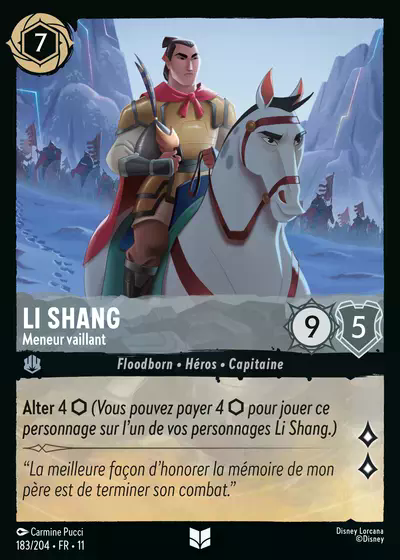 Li Shang - Meneur vaillant