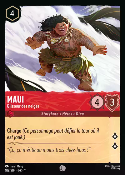 Maui - Glisseur des neiges
