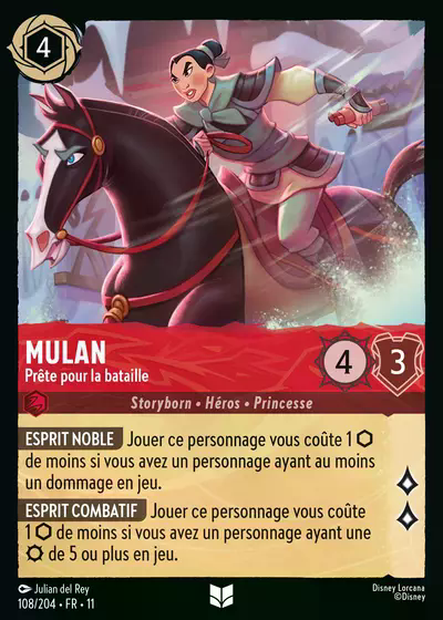 Mulan - Prête pour la bataille