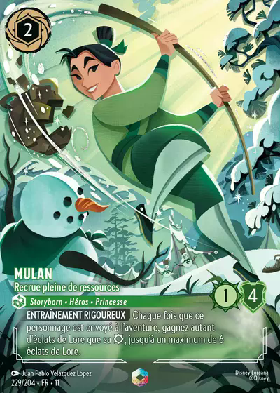 Mulan - Recrue pleine de ressources