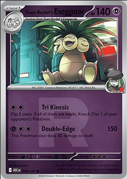 Noadkoko de la Team Rocket