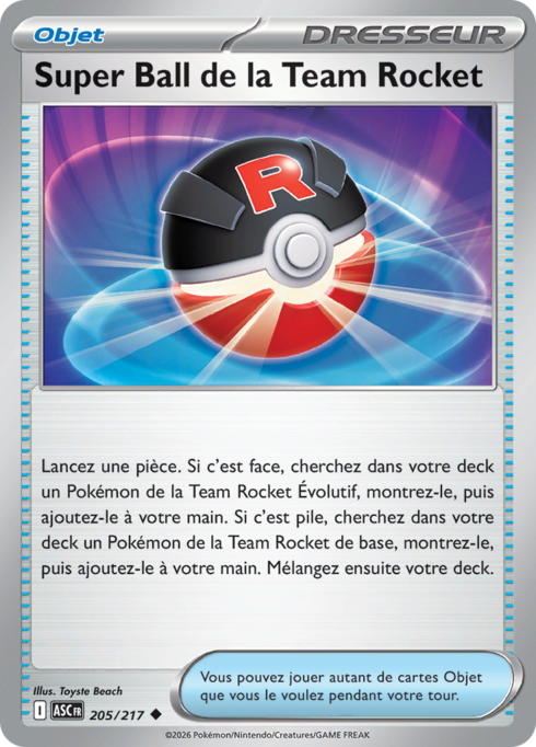 Super Ball de la Team Rocket