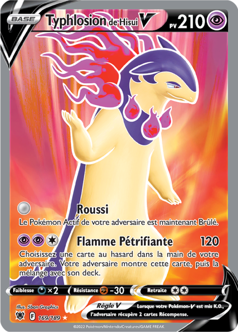 Typhlosion de Hisui V (ASR 169)
