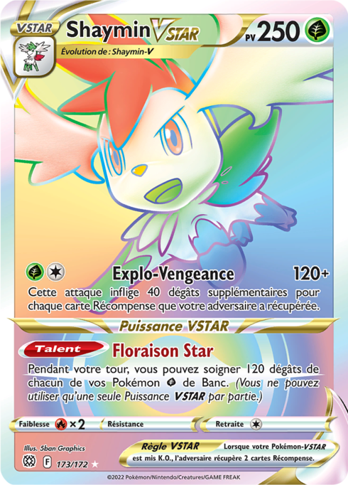 Shaymin VSTAR (BRS 173)