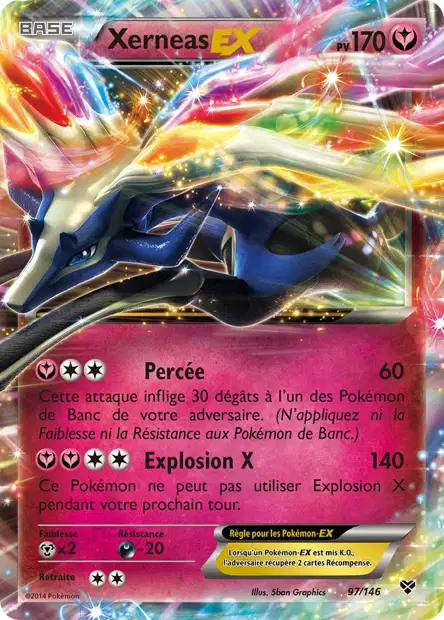 Xerneas EX (CEL XY 97)