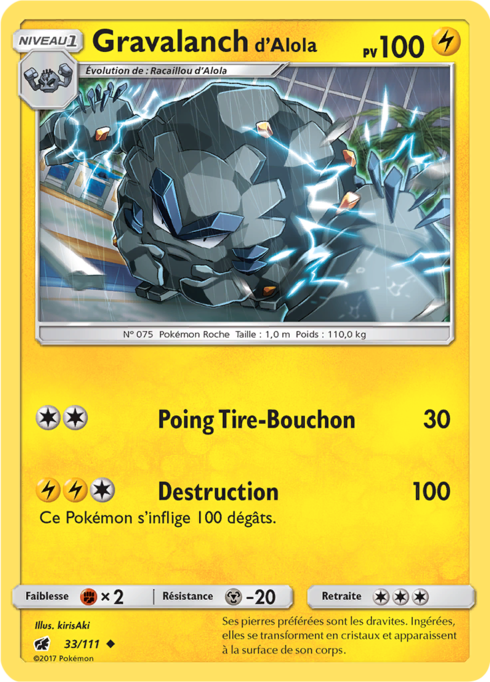 Alolan Graveler (CIN 33)