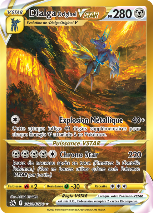 Dialga Originel VSTAR (CRZ GG68)