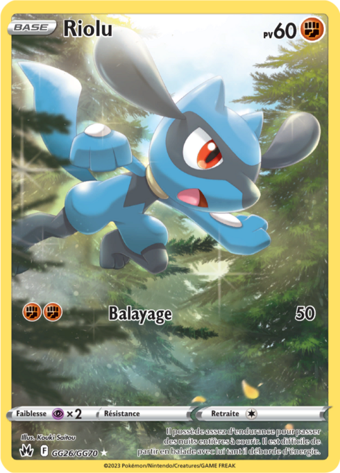 Riolu (CRZ GG26)