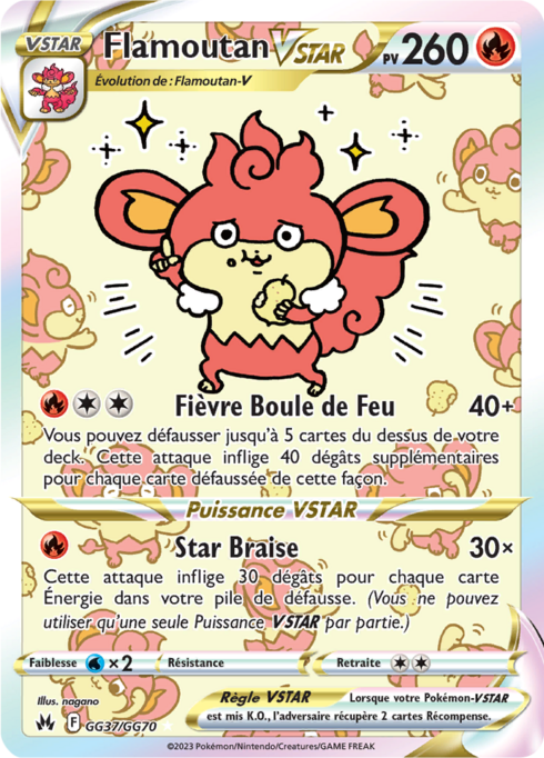 Flamoutan VSTAR (CRZ GG37)