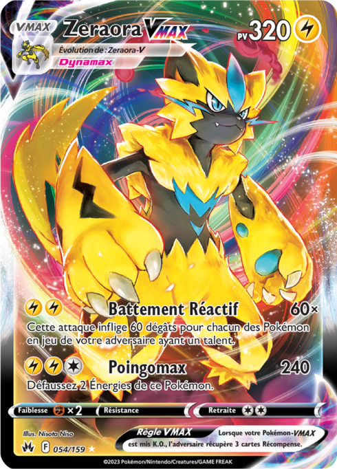 Zeraora VMAX (CRZ 054)