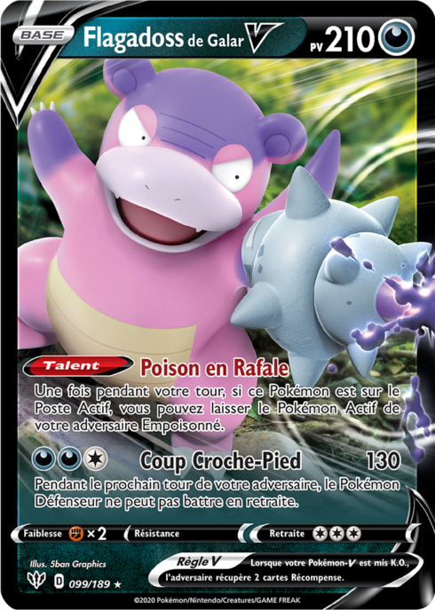 Galarian Slowbro V (DAA 99)
