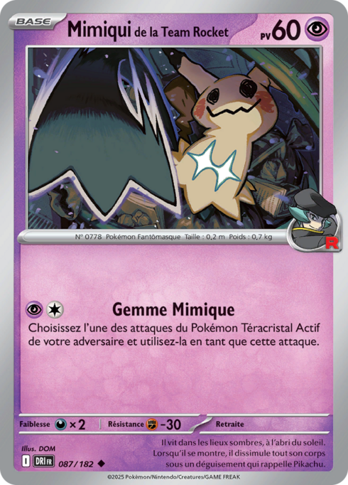 Mimiqui de la Team Rocket (xDRI 087)