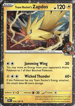 Électhor de la Team Rocket (xDRI 070)