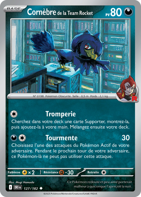 Cornèbre de la Team Rocket