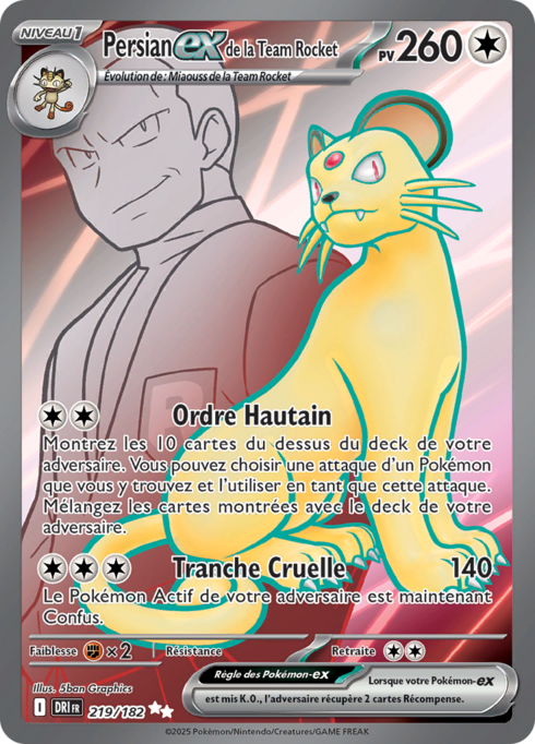 Persian-ex de la Team Rocket