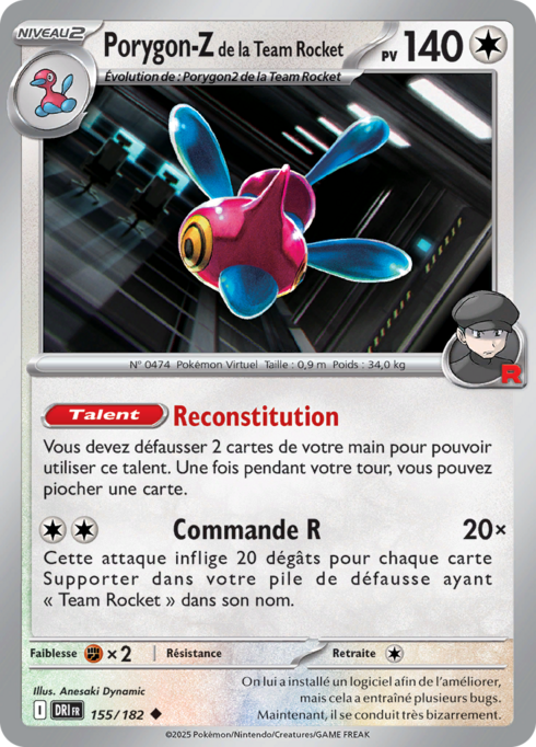Porygon-Z de la Team Rocket