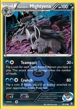 Grahyèna de la Team Aqua