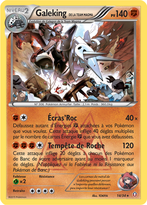 Galeking de Team Magma