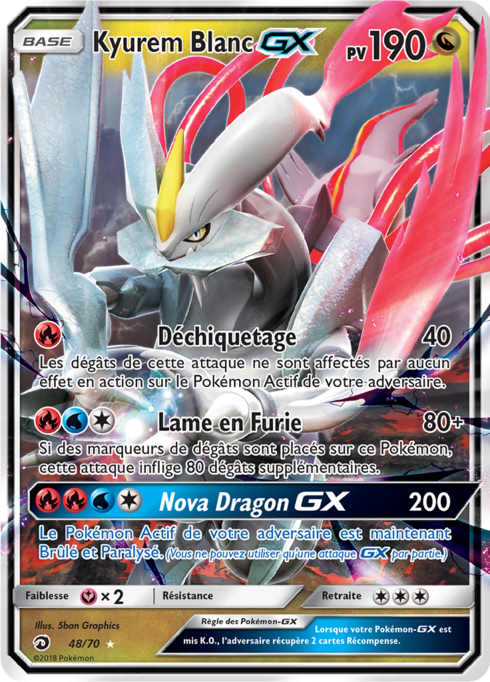 Kyurem Blanc GX (DRM 48)