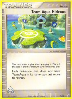 Cachette de Team Aqua