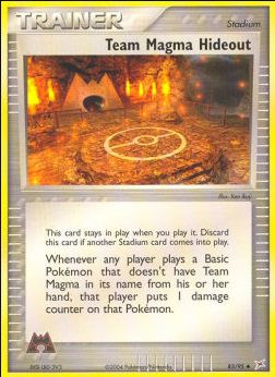 Cachette de Team Magma