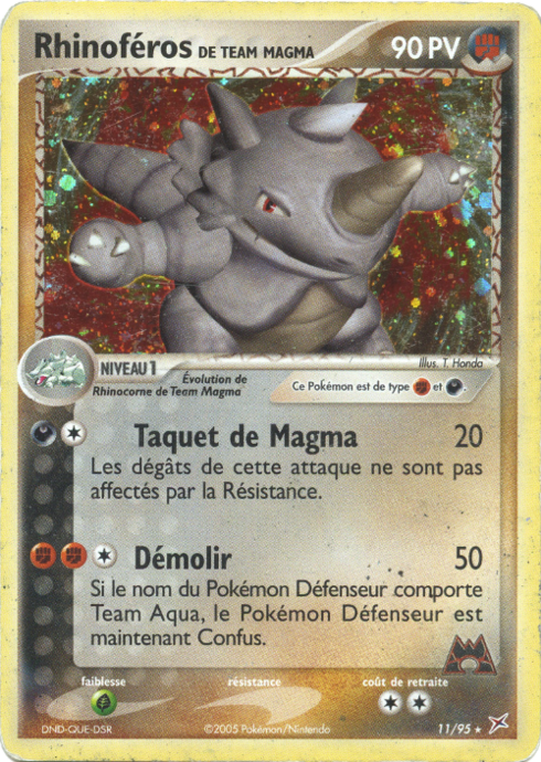 Rhinoféros de Team Magma