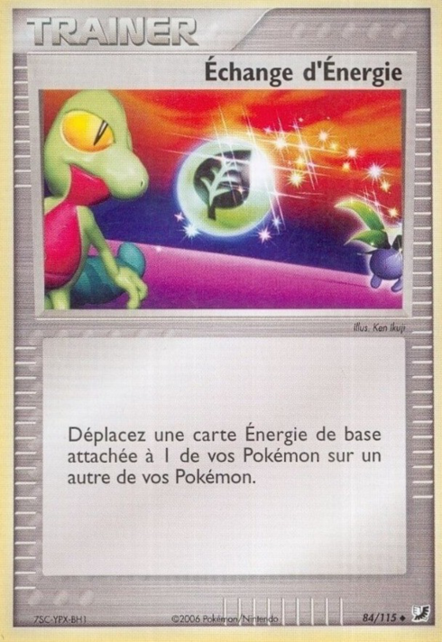 Échange d'énergie
