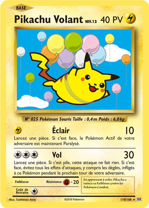 Pikachu volant