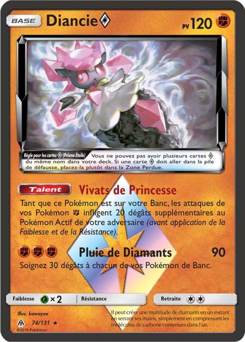 Diancie Prisme Étoile