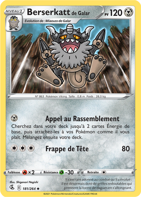 Berserkatt de Galar (FST 181)