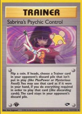 Sabrina's Psychic Control