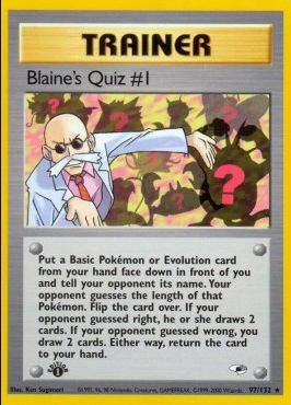 Blaine's Quiz 1