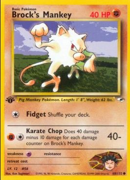 Brock's Mankey