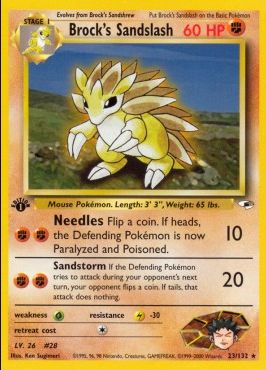 Brock's Sandslash