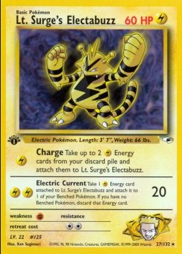 Lt. Surge's Electabuzz
